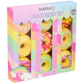 Bubble T Rainbow Donut Bath Bomb Fizzer Gift Set (9 x 60g)