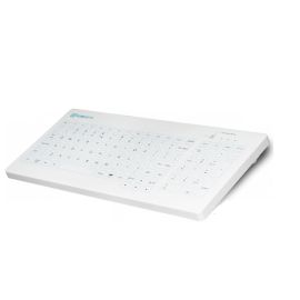 PUREKEYS USB Wired Keyboard IP66 - White