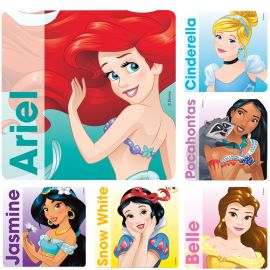 Sherman Specialty Disney Princess Portrait Stickers - 100 Per Pack