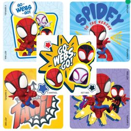 Smilemakers Spidey & His Amazing Friends Stickers - 100 Per Pack