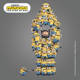 Smilemakers Minions: The Rise Of Gru Stickers - Pack Of 75