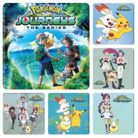 Sherman Specialty Pokemon Journeys Stickers - Pack Of 100