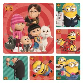 Sherman Specialty Despicable Me 4 Stickers - Pack Of 100 