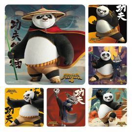 Smilemakers Kung Fu Panda 4 Stickers - Pack Of 100