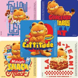Smilemakers Garfield Stickers - Pack Of 100