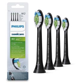 Philips Sonicare Optimal White BrushSync brush Heads - Black - HX6064/13 - 1 Pack Of 4