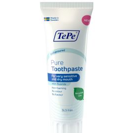 TePe Pure Unflavoured Toothpaste 75ml