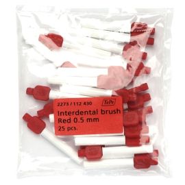 TePe Interdental Brush Regular Red - 0.50mm XX-Fine - Pack Of 25