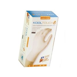 Unigloves KoolTouch Lano-E Nitrile Powder Free Exam Gloves - Medium - Pack Of 150