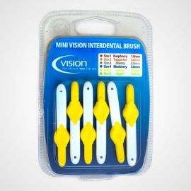 Mini Vision Lemon 3.5mm Brush - Pack of 6 Brushes