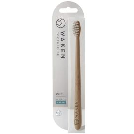 Waken Bamboo White Bristle Soft Toothbrush 