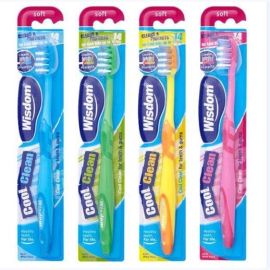 Wisdom Cool Clean Toothbrush (8 To 14 Years) - Color may vary