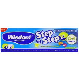 Wisdom Step By Step 0 to 3 Years Cavity And Enamel Defence Paste 75ml
