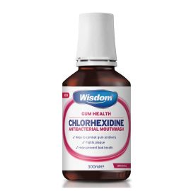 Wisdom Chlorhexidine 0.2% Original Medicated 300ml