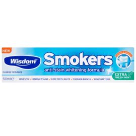 Wisdom Smokers Anti-Stain Whitening Toothpaste 50ml