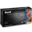 Aurelia Bold Black Nitrile Powder-Free Examination Gloves - Pack Of 100