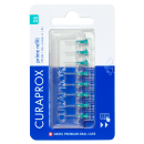 Curaprox CPS06 Prime Interdental Brush Turquoise 0.6mm - Pack Of 8 Brushes 