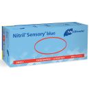 Meditrade Nitrile Sensory Blue Gloves Small - Pack of 200 