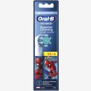 Oral-B Pro Kids Spiderman Toothbrush Replacement Heads – 1 Pack of 4