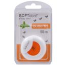 Softdent Butterfly Dental Floss Mint 50m