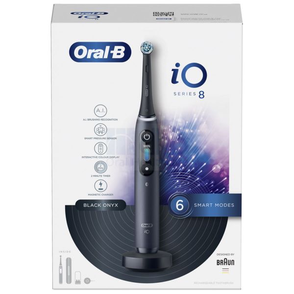 Oral-B iO8 Black Onyx Electric Toothbrush - Wholesale Dental Supplier