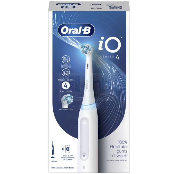 Oral-B iO4 White Electric Toothbrush - Wholesale Dental Supplier