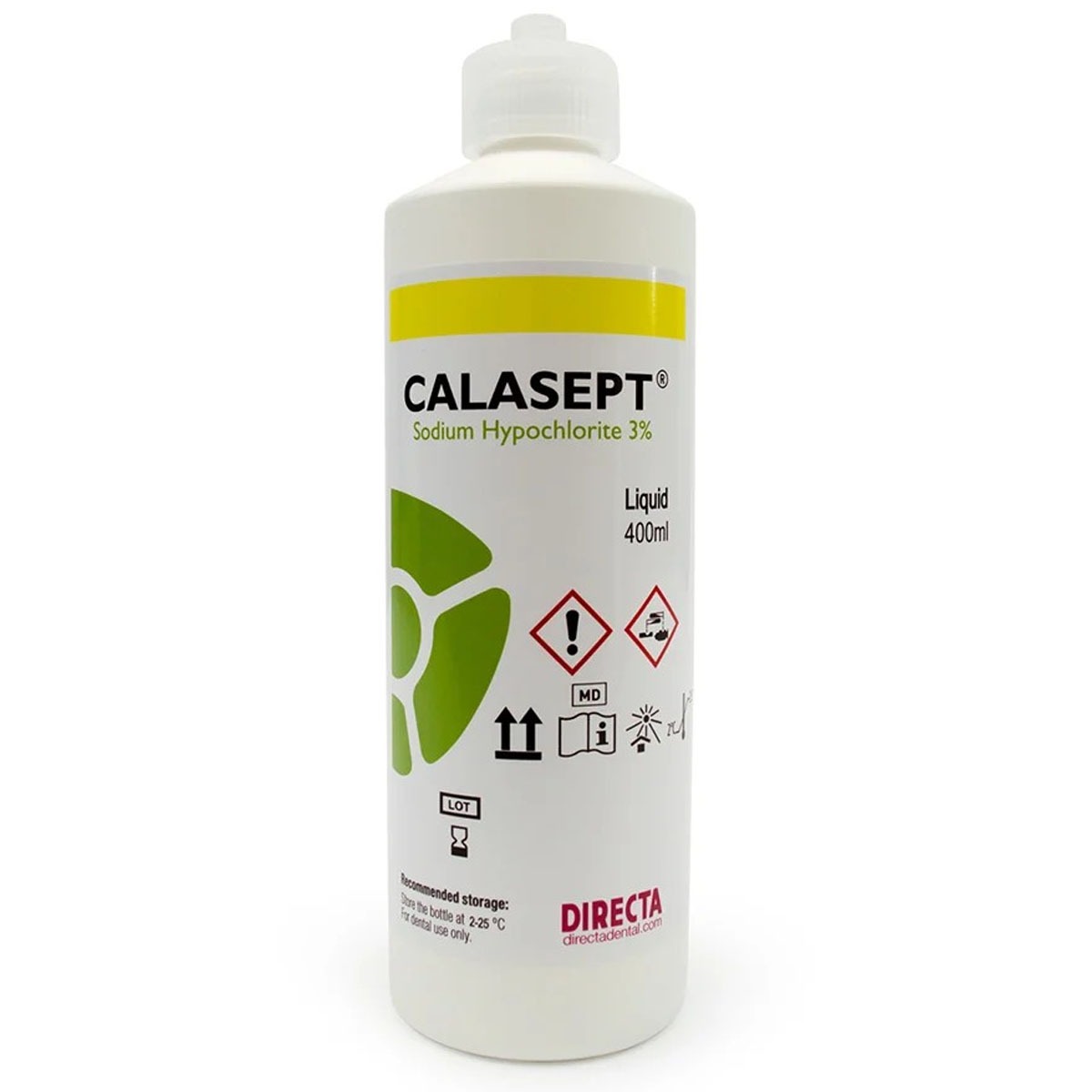 Directa Calasept Sodium Hypochlorite 3 percent 400ml bottle