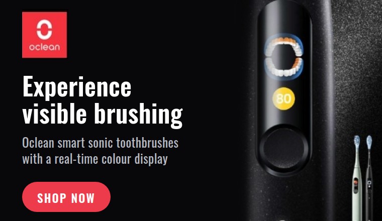 Oclean - experience visible brushing